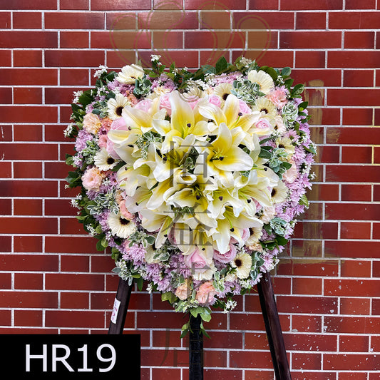 HR19 百合心型