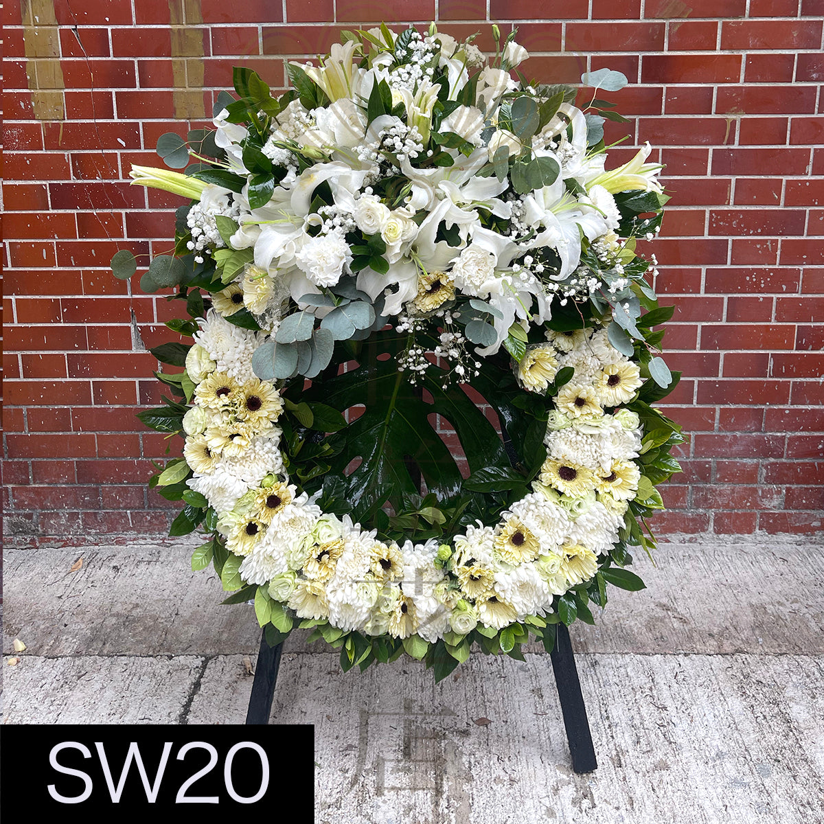 SW20 花圈