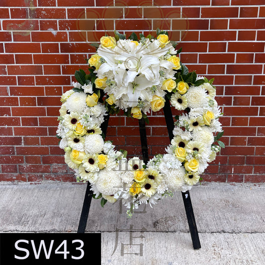 SW43 特式花圈