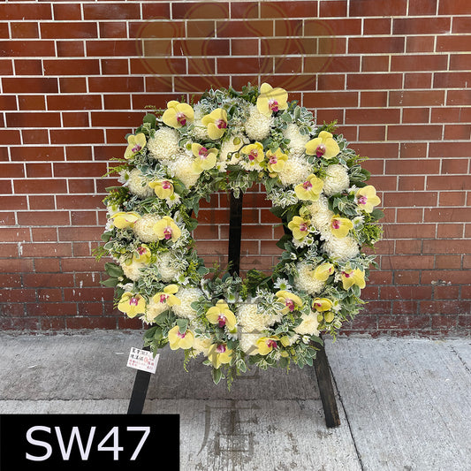 SW47 特式花圈