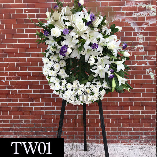 TW01 花圈