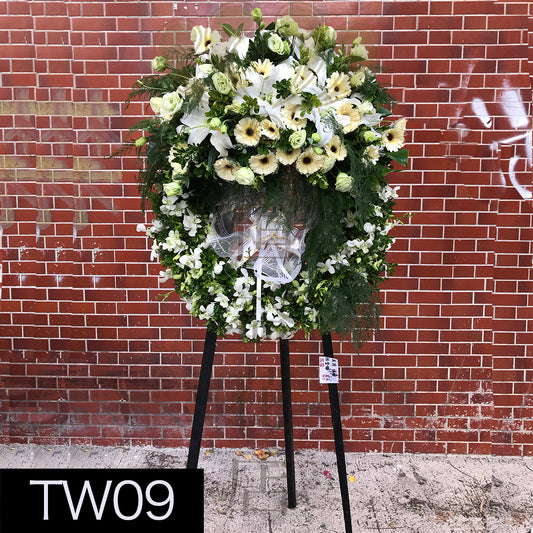 TW09 花圈