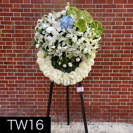 TW16 花圈