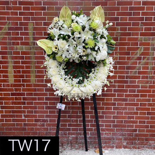 TW17 花圈