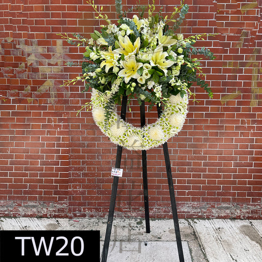 TW20 花圈