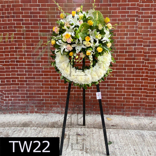 TW22 花圈