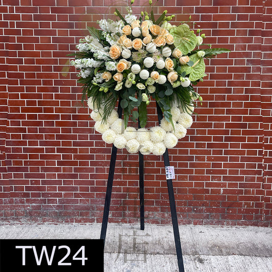 TW24 花圈