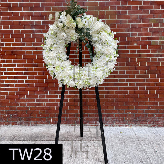TW28 花圈