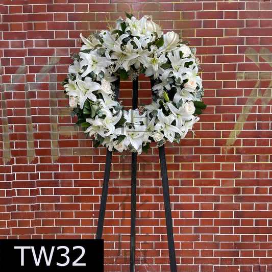 TW32 花圈
