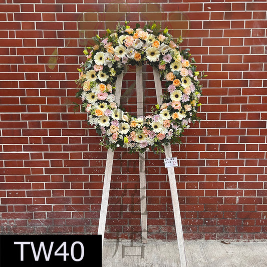 TW40 花圈