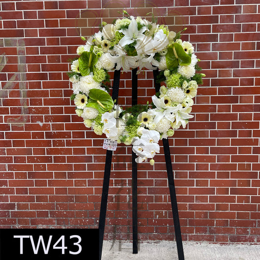 TW43 花圈