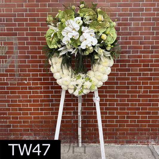 TW47 花圈