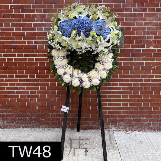 TW48 花圈